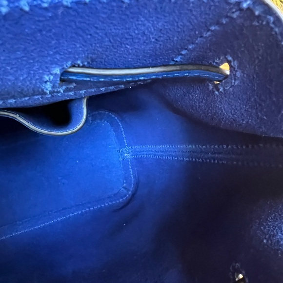 Vintage Polo by Ralph Lauren Mini Leather Backpack - Picture 8 of 13